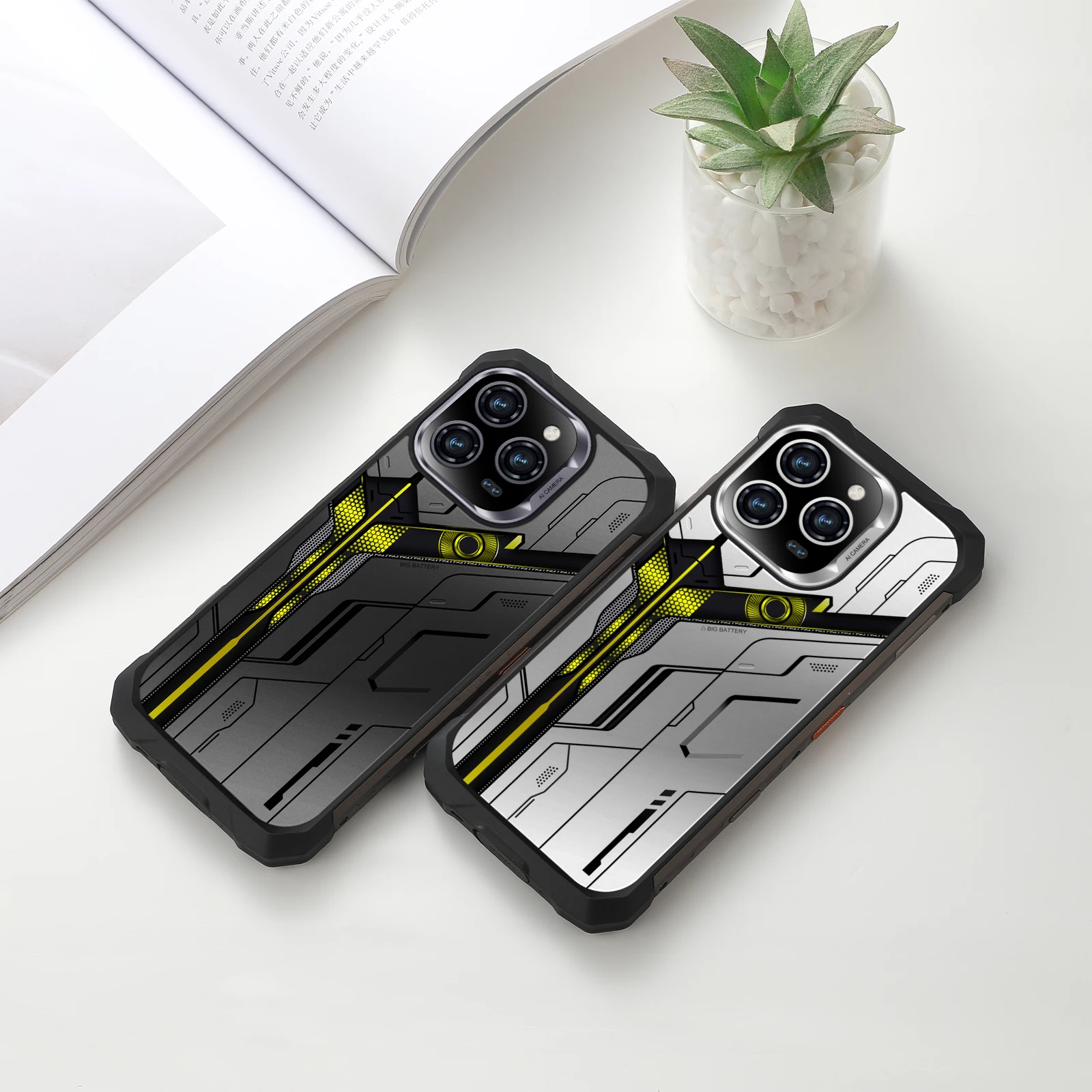 هاتف IVMI 17PROMAX متين يعمل بنظام أندرويد 15 بشاشة 7.2 بوصة HD + شاشة 24 جيجابايت + 256 جيجابايت رام كاميرا 108 ميجابكسل هاتف 10000 مللي أمبير في الساعة