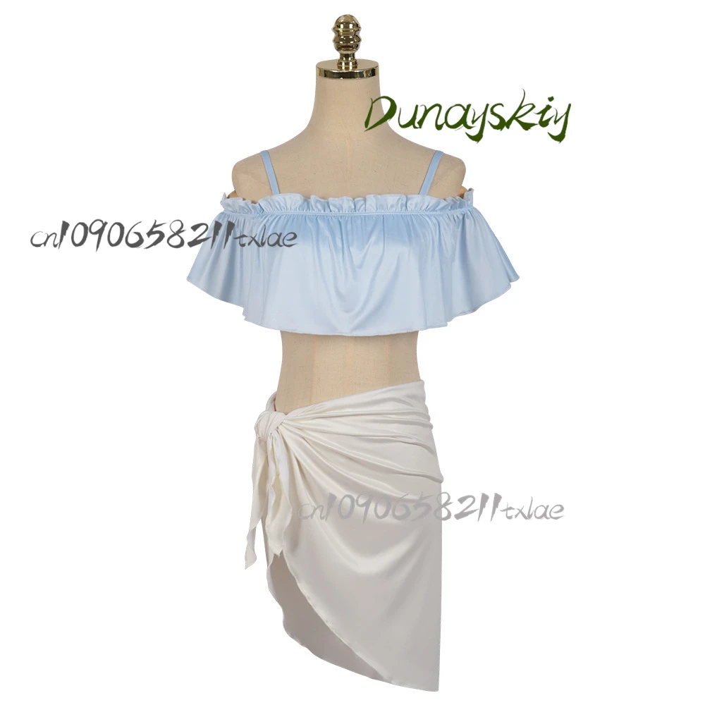 ملابس سباحة Oshi no Ko Hoshino Family 2025 Summer Cos Bundle Ai مع شعر مستعار - التخرج/الهالوين/معرض الرسوم المتحركة