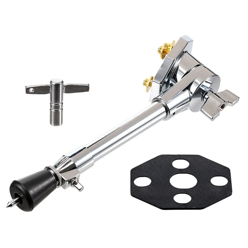 Adjustable Bass Drum Stand Legs Rust Resistant Metal Construction Drum Set Accessories Replacement Part for Drum