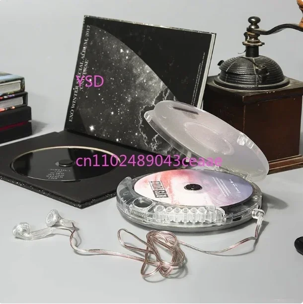 Stand-alone Full Transparent Cd Player Affordable Walkman Player