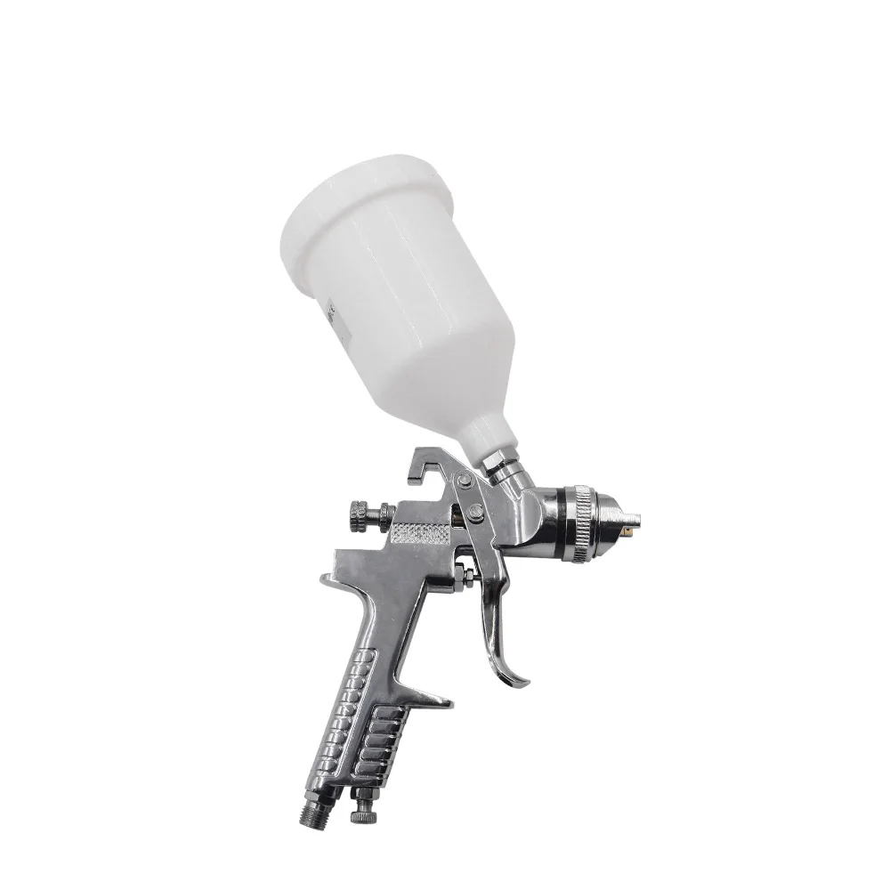 REILYN-Pistolet pulvérisateur à air comprimé, type pression, buse avec tasse, poignée argentée, peinture de pièces de meubles automobiles, 1.5mm