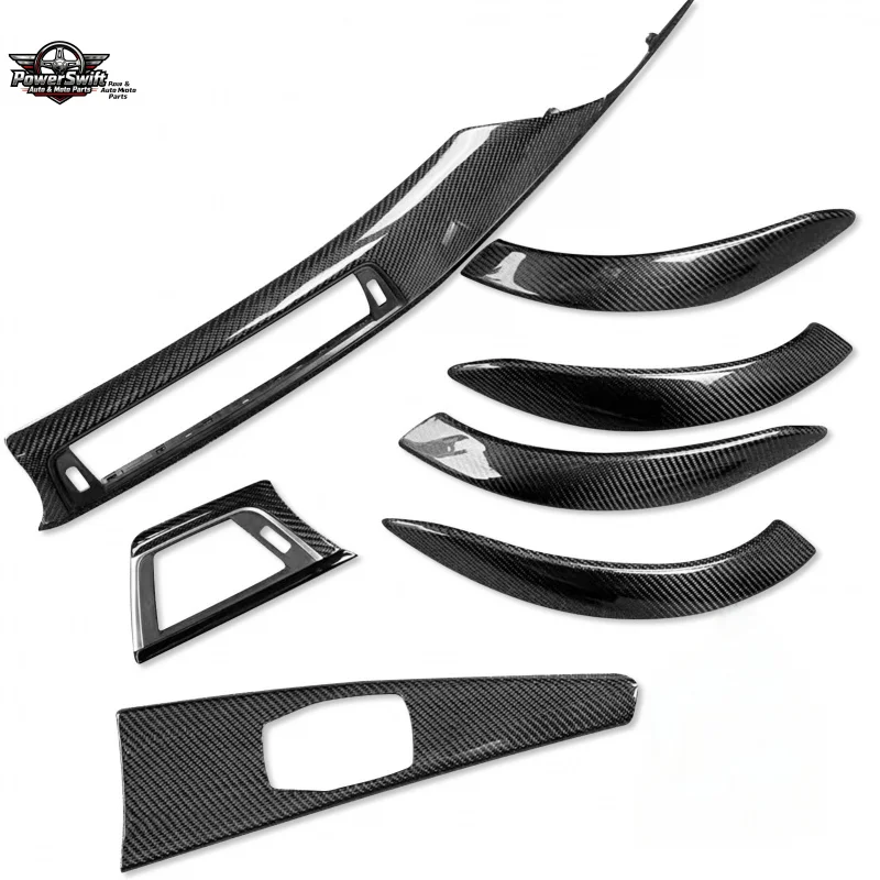Suitable for Bmw34DepartmentF30 F32 3GT F34Real Carbon Fiber Replacement Car Interior Modification Accessories