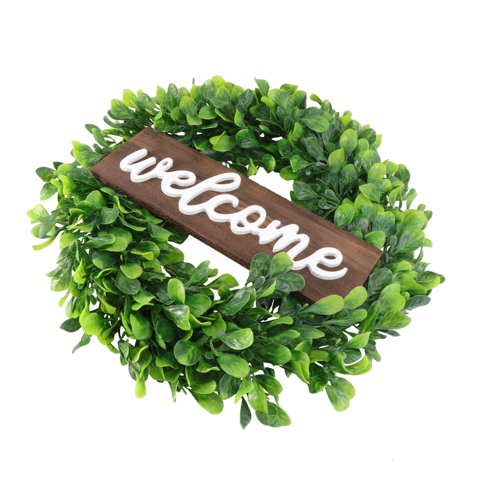 

Artificial Decorative Wreath Eco Friendly Long Term Use Vivid Natural Form Home Decoration Scene Layout Banquet