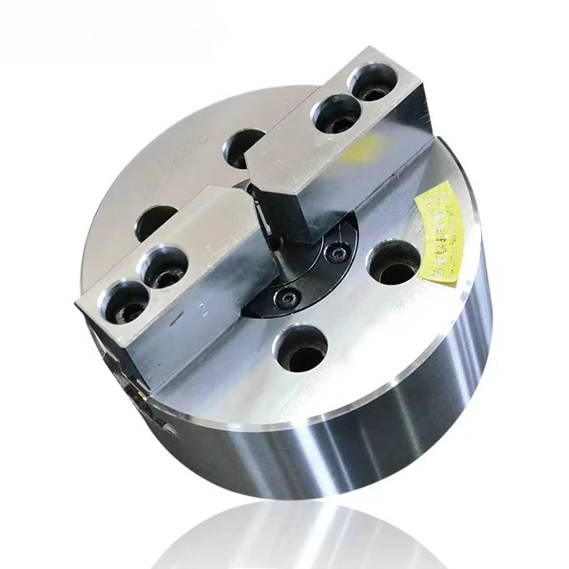 

Surface-hardened long-jaw stroke 2-jaw through-hole power chuck for CNC