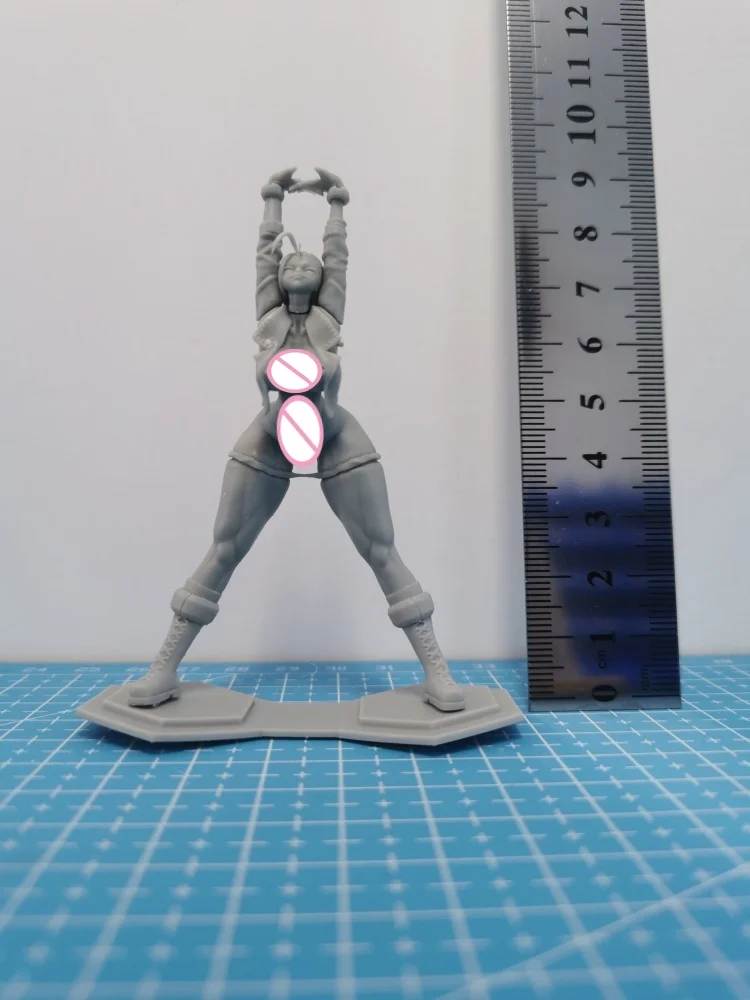 Harzfigur im Maßstab 1:24, Aufwärmungsversion von Jamie White Nsfw, Modellbausatz zum Zusammenbauen, unmontiertes und unbemaltes 3D-Druckspielzeug