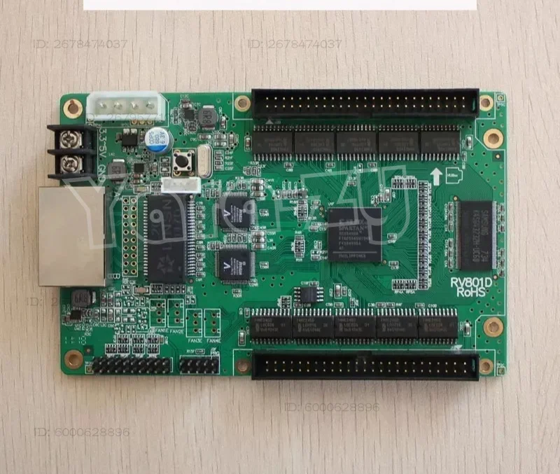Linsn Receiving Card Linsn RV801D Led Display Synchronous Control Card Work with Amoonsky LVP915/LVP915S Wall Screen Splicer BCC