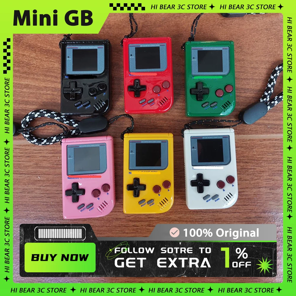 Mini Gb Handheld Game Console Classic Nostalgic Portable Game customized Tf Card 100+ Game For Gameboy Games Birthday Gifts