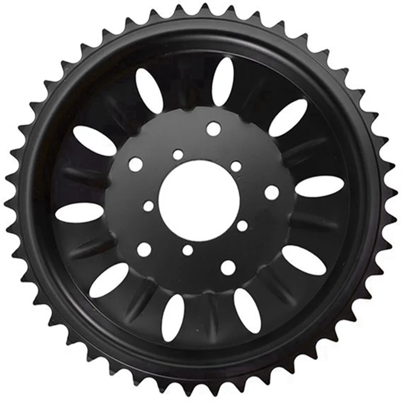 

A06T-46T Sprocket for 48V 1000W Mid Drive Motor Chainring Sprocket Crankset Electric Bike