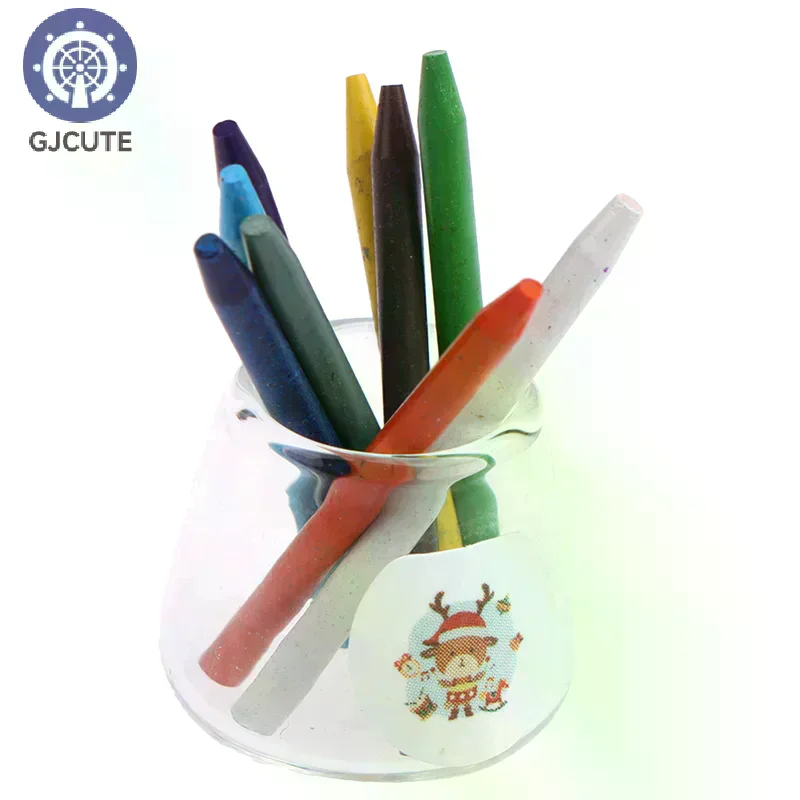 1 set di pastelli in miniatura per casa delle bambole in scala 1/12 per accessori per la casa delle bambole