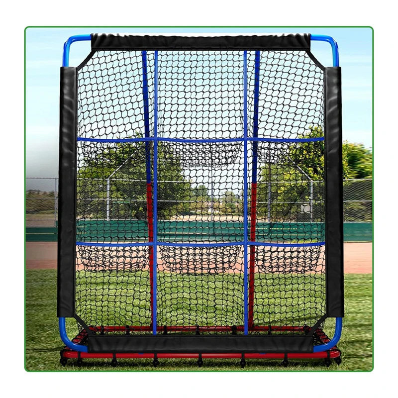 150x130 ซม.สองด้าน Rebound สุทธิเบสบอลซอฟท์บอลวอลเลย์บอลฟุตบอล Multi-Purpose Rebound Practice สุทธิปรับมุม