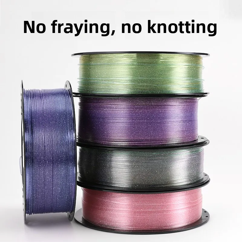 

3D printer PLA filament crystal yellow green blue green pink pink purple FDM material 1.75mm