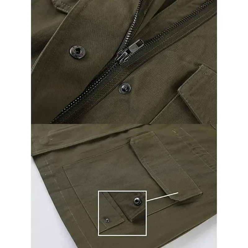 Dámská bunda na zip, podzimní dámská svrchní oděv s dlouhým rukávem, ležérní streetwear kabát, větrovka, bundy se stojáčkem - náhled 6