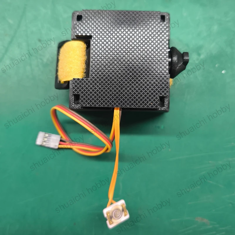 1PCS FPV Drone Smoke Igniter Dropper 9-30V 360 Degrees Rotation Servo Thrower PLA 3D Printed Outer Shell for Airdrop System