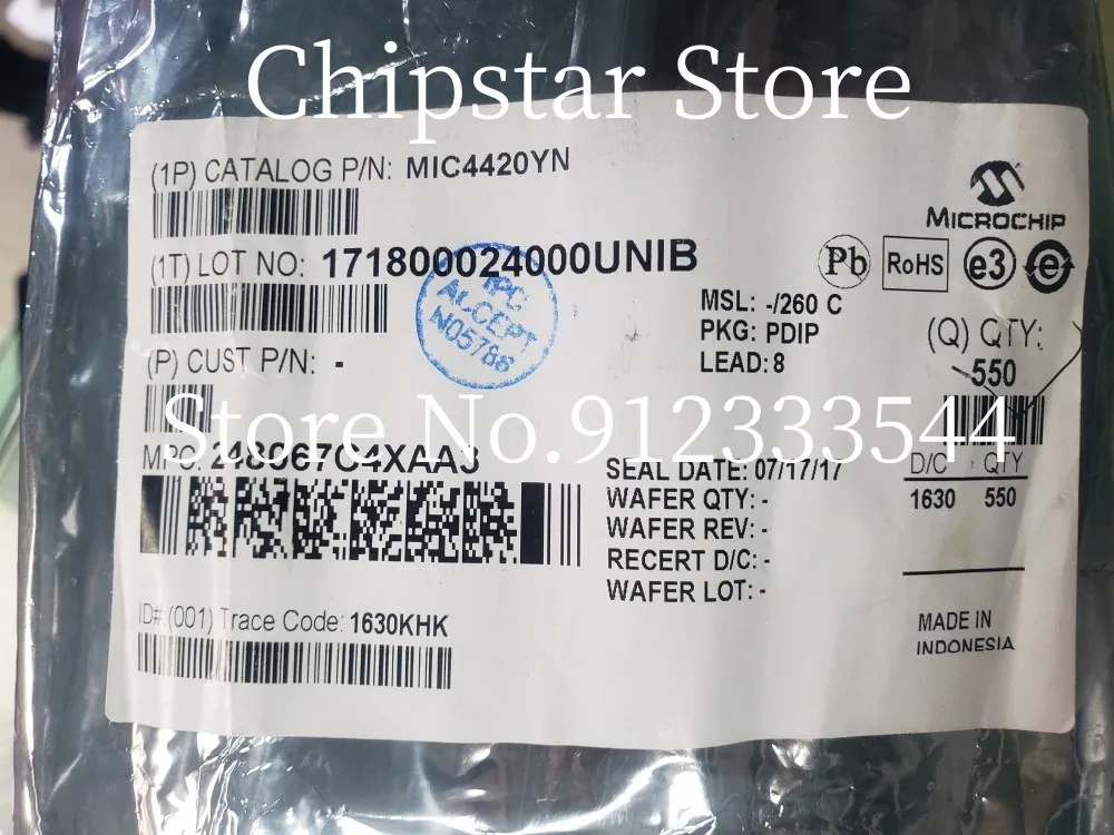 5-50pcs  MIC4420YN  MIC4420  DIP8  100%New And Original