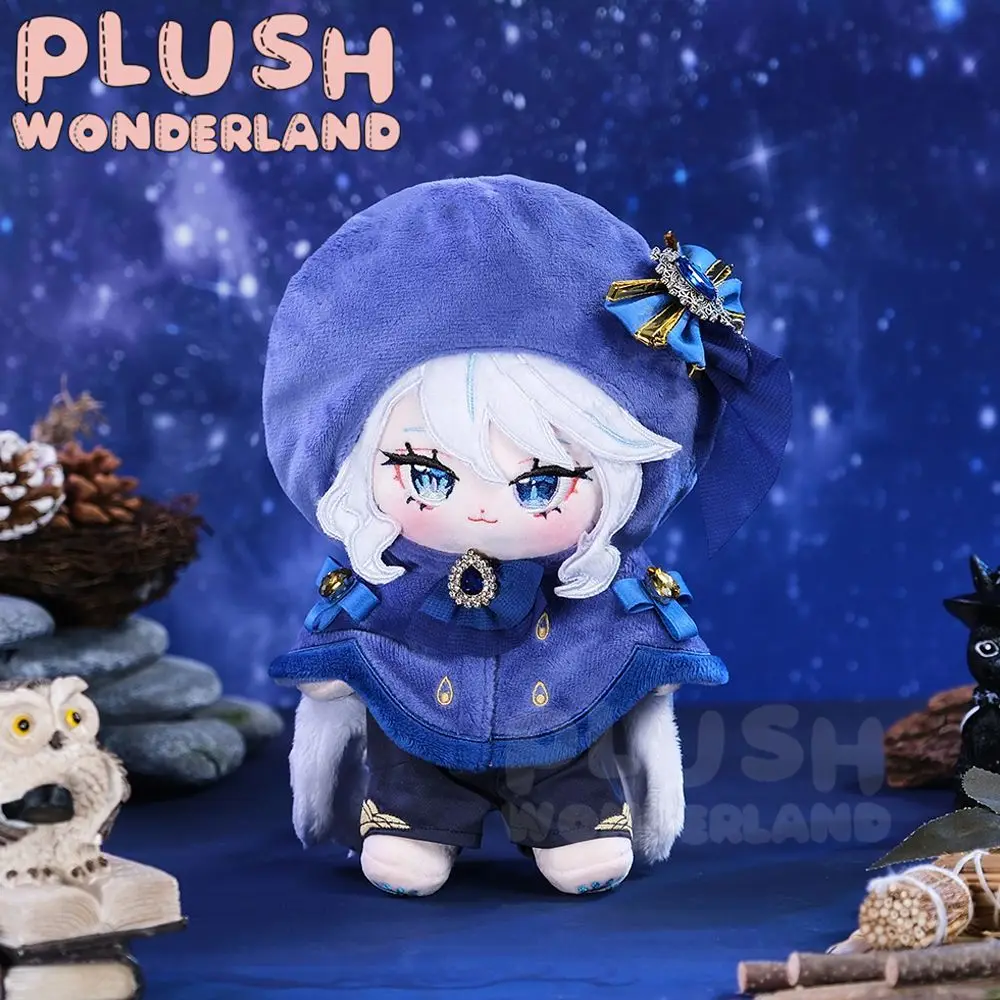 

20cm Anime Doujin Genshin Impact Furina De Fontaine Rosaria Cotton Doll Body Figures Plushies Dress Up Plush Toys Gift