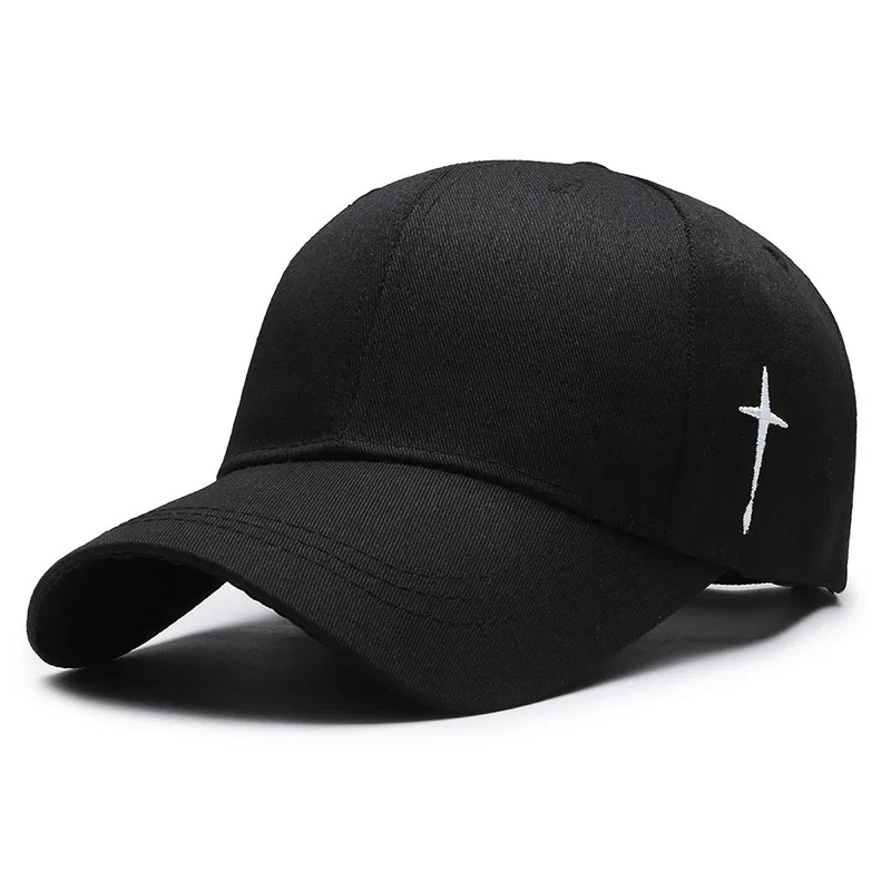 Unisex Simple Black Baseball Cap Solid Color Golf Hat Cotton Snapback Caps Casquette Hats Casual Hip Hop Dad Hats For Men Women