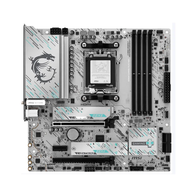 MSI B850 X670 X870E mit AMD Ryzen Motherboard CPU Kit U Kit MSI B850M GAMING PLUS WIFI R9 9950X loser Chip