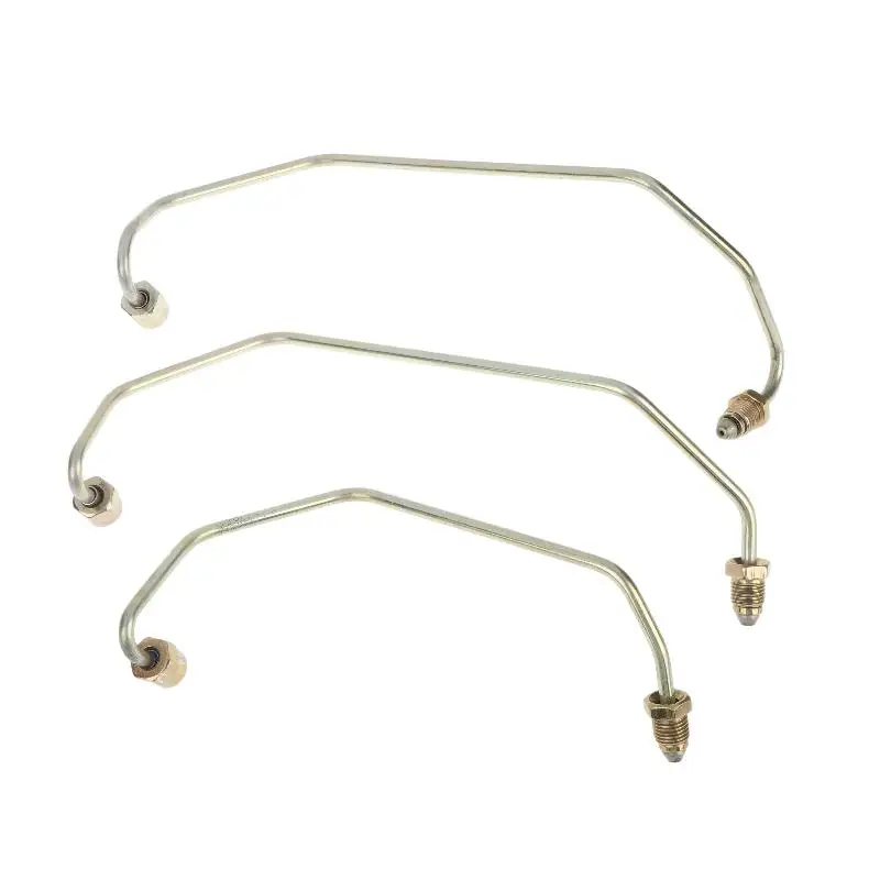 New  Engine High Pressure Fuel Pipe 168 173 178 186F 186FA Metal Oil Tube For Air Cooled  Micro Tiller Replacement