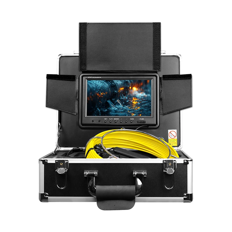 Endoscope Camera Pipeline Inspection Camera HD 1080P 8GB DVR WiFi, 1000TVL IP68 Waterproof for Android 7/9 Inch Screen