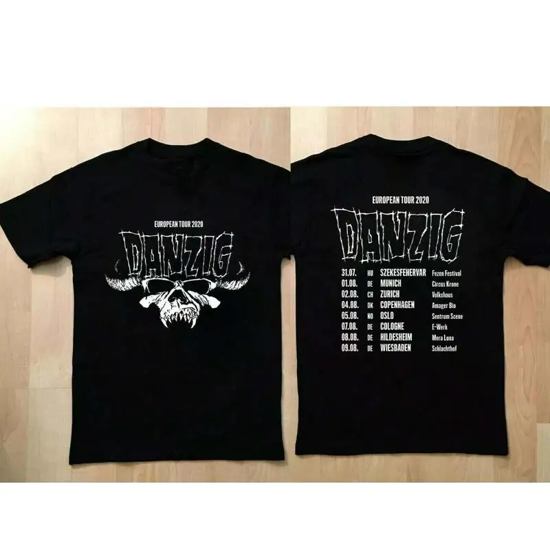Danzig European Tour 2020 T Shirt New For Music Fan