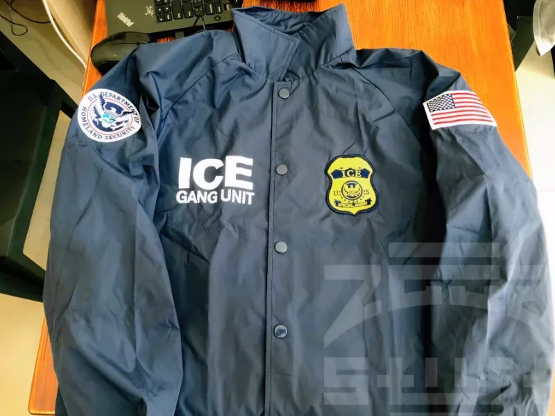 DHS ICE NGU US Immigration Customs Enforcement Investigation Division Jacket