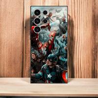 Case for Samsung Galaxy Note9 Note10 Plus Note8 Note20 Ultra S10e S10 Plus S9 S8 Black Soft Shell The Avengers Ultron