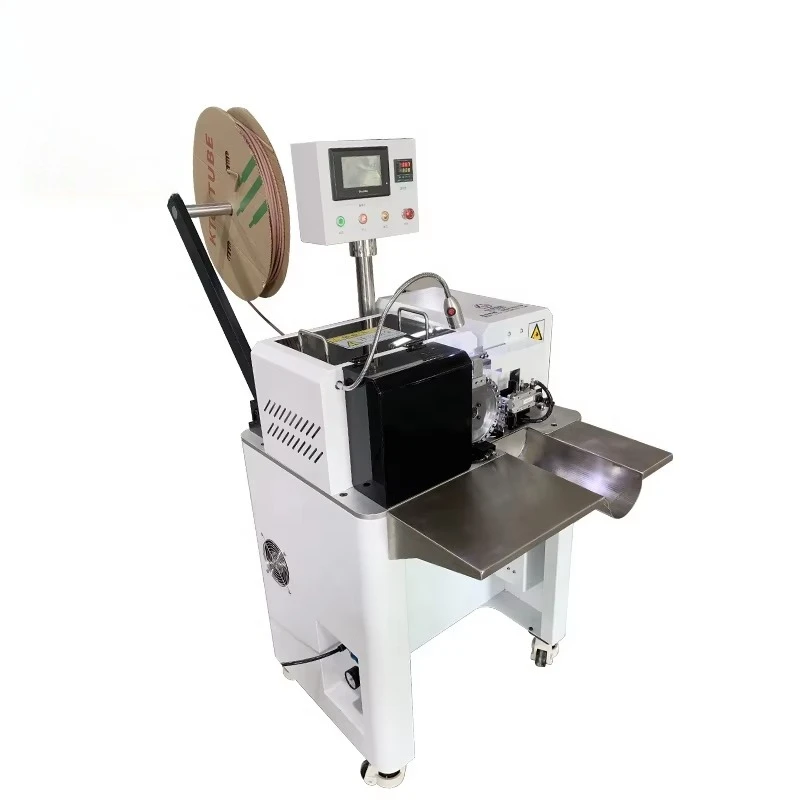 Semi-Automatic Wire Harness Heat Shrink Tubing Insertion Heating Machine for Cable Shrinking Processing