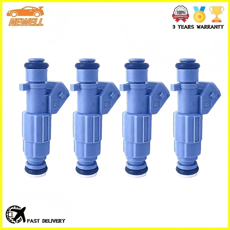 4pcs F01R00M192 Fuel Injector For Changan Automobile For MG 3 MG3 1.3L 2011-2014 13S4 Engine Fuel Nozzle