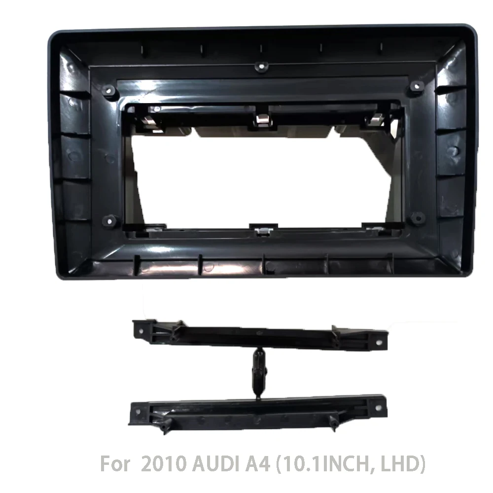 

10.1 Inch Android Car Radio Fascias For 2010 AUDI A4 Stereo Player 2DIN Head Unit Dash Frame Panel Installation Trim