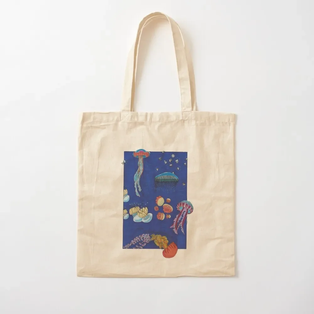 Colorful jellyfish Tote Bag tote bags men custom tote