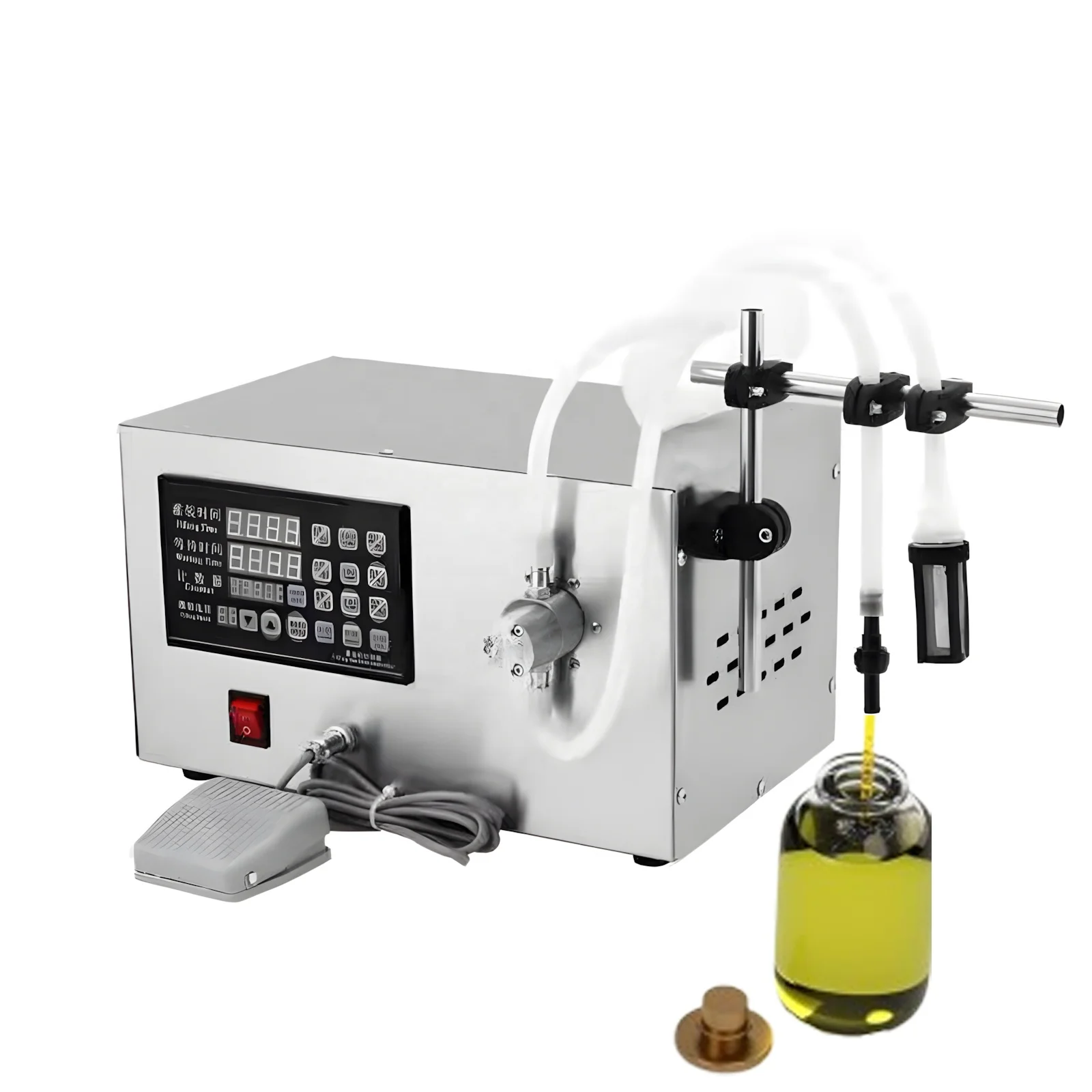 Single Nozzle High-precision Quantitative Filling Machine for Wine Essential Oil Oral Liquid Perfume and Cosmetics
