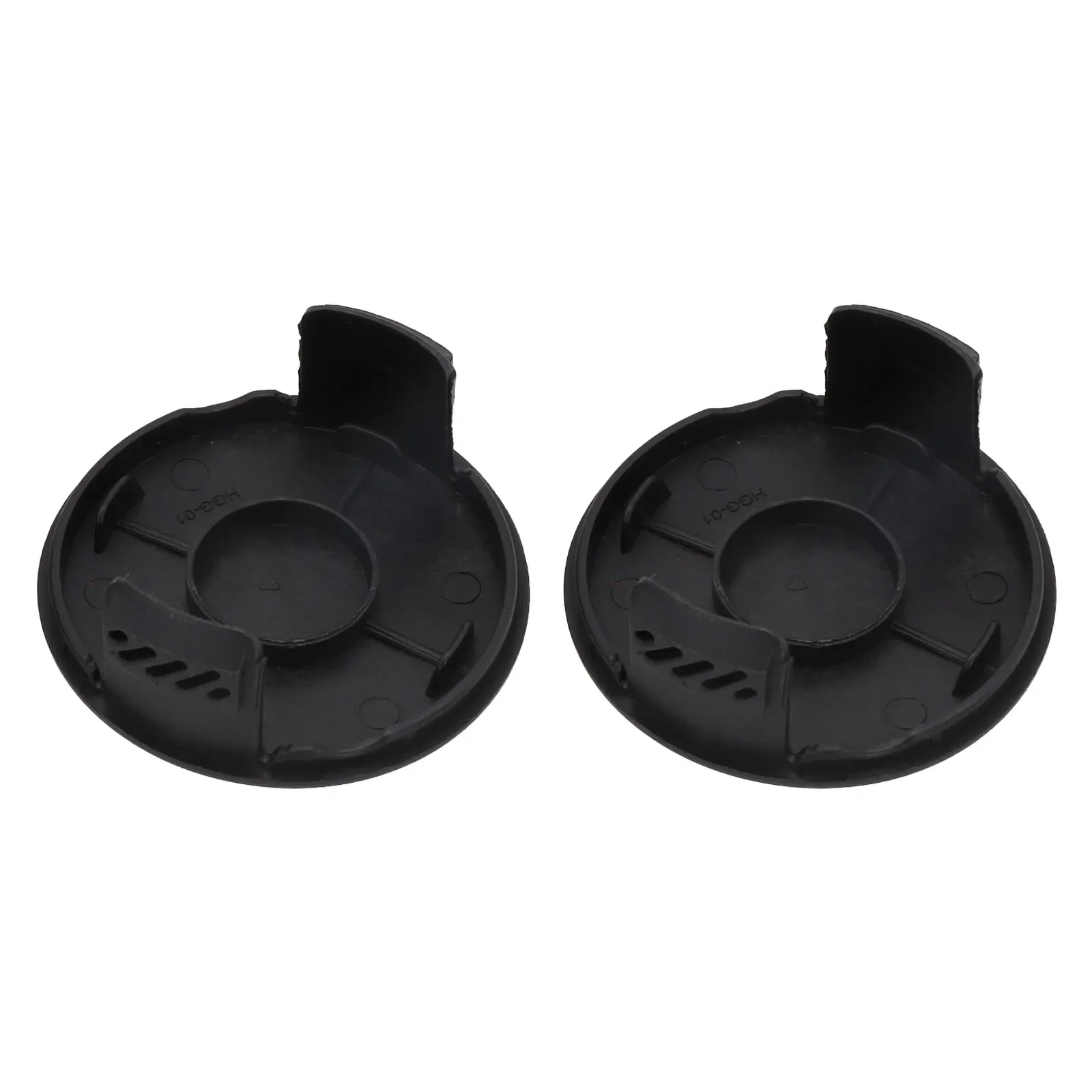 2pcs Grass Eater Spool Cap Covers For Hyper Tough String Trimmer HT19-401-003-06 ABS Diameter 75mm Spool Cap Covers