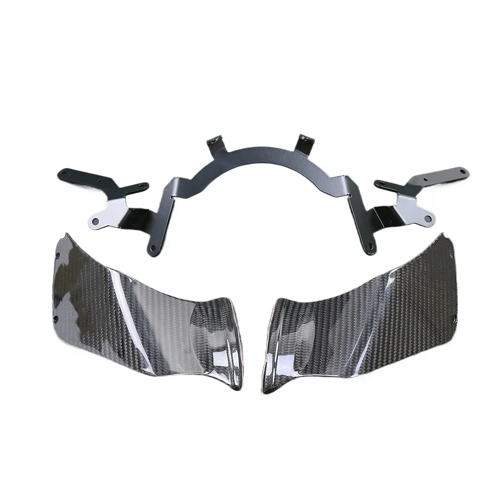 

Applicable to the new Honda CBR1000RR-R modified carbon fiber housing GP fixed wind wing