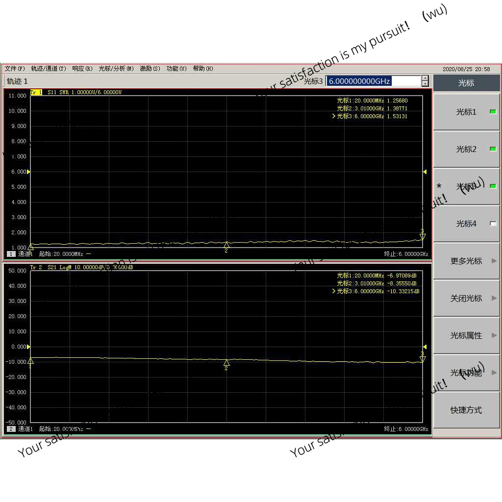 RF microwave resistive power divider for amateur radio amplifiers at low cost, 1 trillion to 6 GHz RF power
