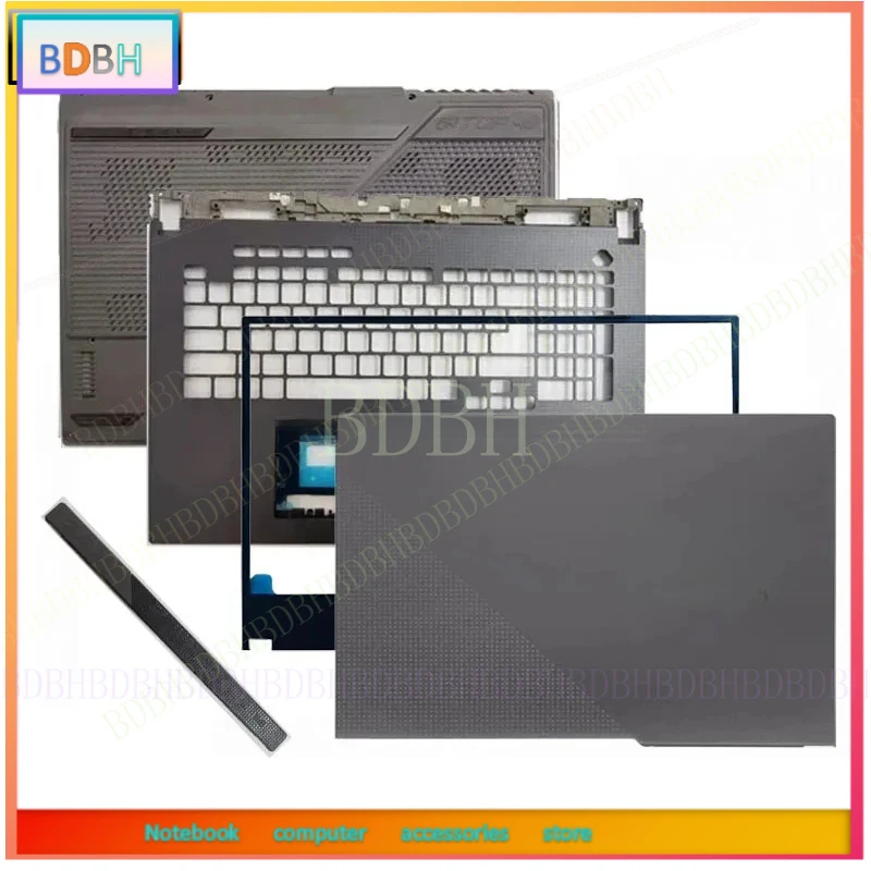 * For ROG Strix G15 G513 G513Q G533 GX551 G713 GX550 Laptop LCD Back Cover Palmrest Bottom Case Hinges Case