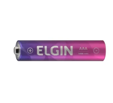 Elgin Aaa Rechargeable Battery 1000 Mah 1,2v With 2 Un - 82170