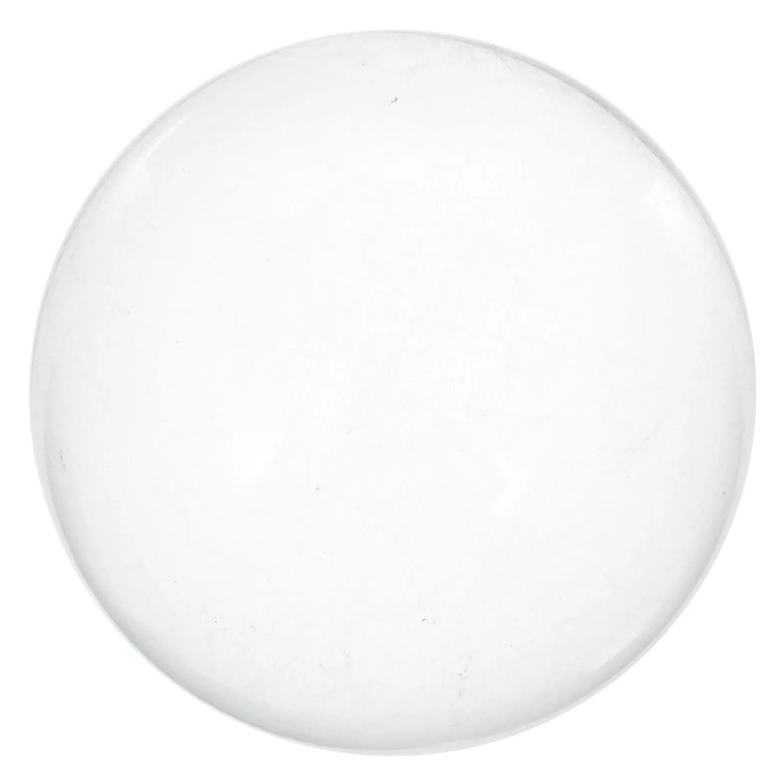 Clear Acrylic Dome Magnifier Desktop Paperweight Half Ball Lens 4 Inch 10X Reading Magnifier for Print Books Newspapers