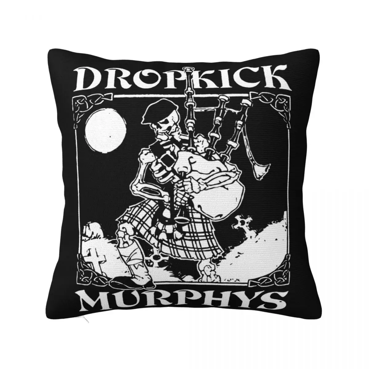 Vintage Dropkicks Murphys Large Green Men's Design By E Kaplan Preowned Cute 2021 Summer Interested Pillow Case