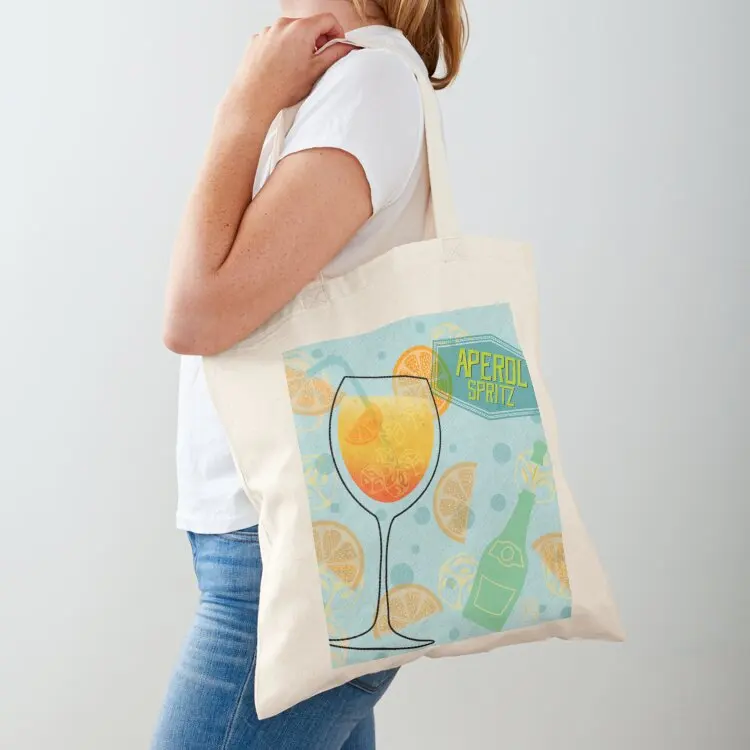 Aperol Spritz Cocktail Tote Bag