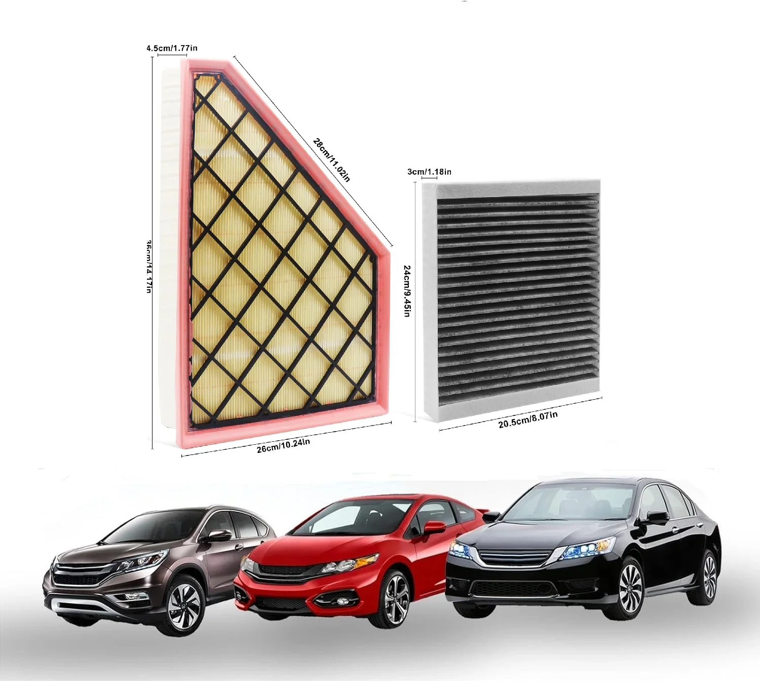 

Air Filter Or Cabin Filter A3212C 23321606 For Cadillac XT5 2.0T 25T 2.0T-Hybrid 2.0T 28T 2015-