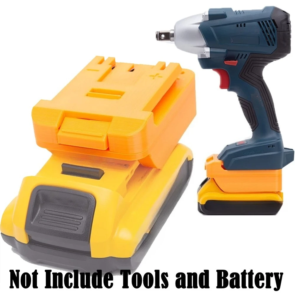 Battery Adapter Converter For Dewalt 18V 20V Lithium to for Bosch 18v Power Tools Accessories(Not include tools and battery)