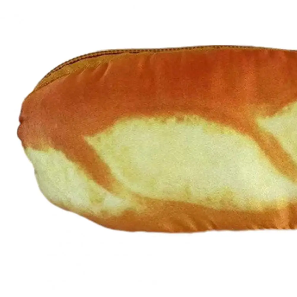 Pencil Bag Pen Pouch Cartoon Bread Design Pencil Case Zipper Closure Makeup Brush Holder School Supplies Organizer for Kids