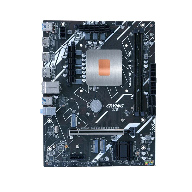 ERYING DIY Gaming PC Motherboard with Onboard 11th Core CPU Interposer Kit i7 11800H 2.3GHz 8C/16T/24MB Computer Assemble Set