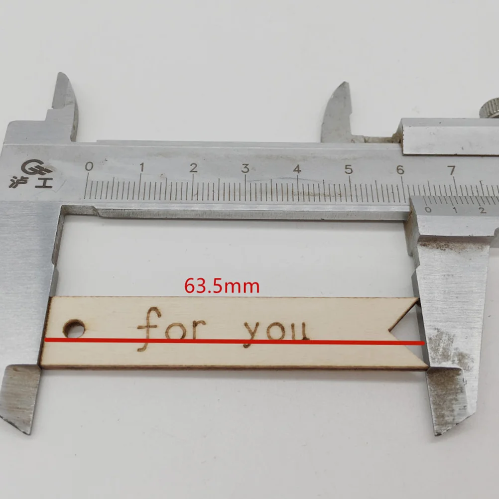 

60Pcs Letter Printing Wooden Cutouts DIY Craft Ornaments Decorative Props for Baby Shower Centerpieces Wall Decor Photo Props