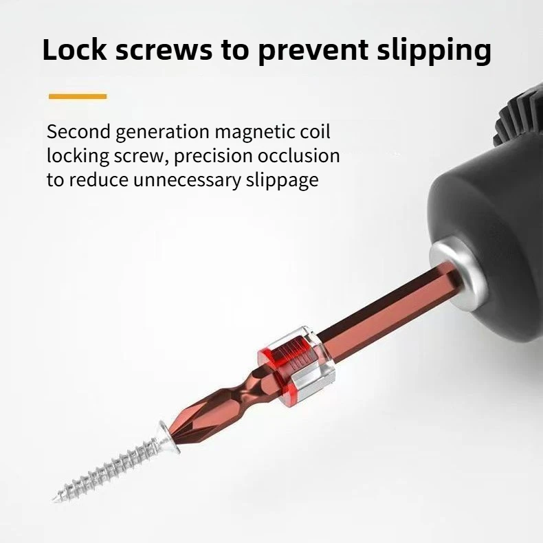 6,35 Универсальная отвертка с ручкой 6,35 Набор из 10 предметов S2 Универсальная крестообразная быстрая магнитная присоска Портативная