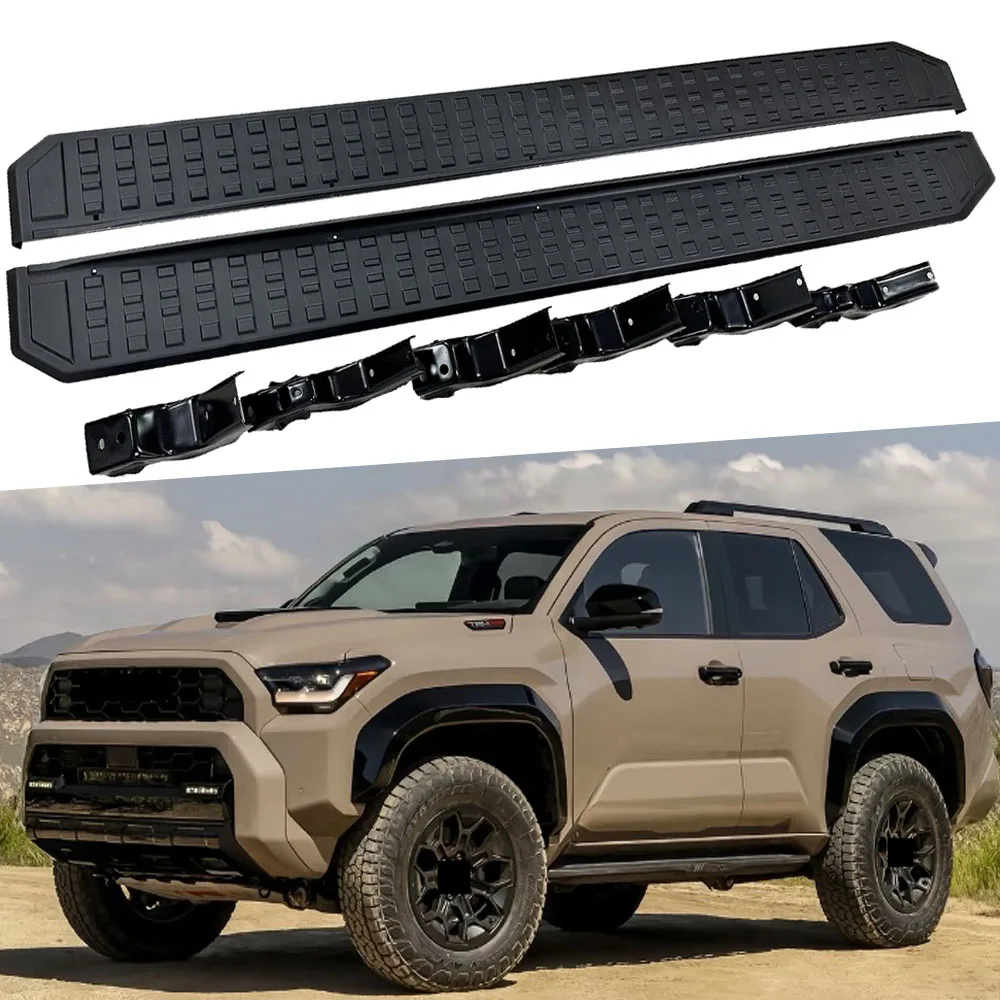 

Fixed Running Boards Fits for Toyota 4Runner 2025 2026 Side Steps Nerf Bar Pedal
