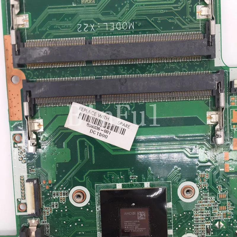 809336 -001 809336 -501 809336 -601 สําหรับ HP Pavilion 15-AB แล็ปท็อป DA0X22MB6D0 พร้อม A6-6310 CPU 100% เต็มทดสอบดี