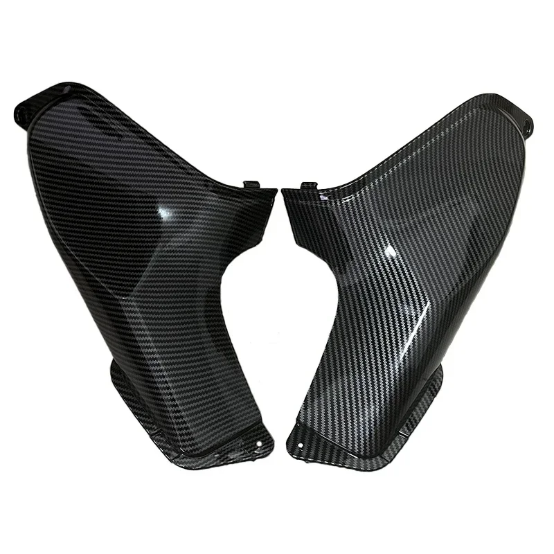 Carbon Fibre Color Air Intake Cover Fairing Trim Fit For Honda CBR954RR 2002 2003 CBR 954RR