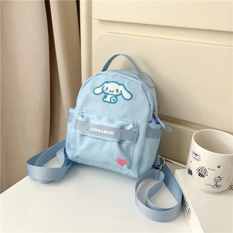 Mochila Sanrio Melody Cartoon para meninos e meninas, leve e grande capacidade, bolsa infantil simples estilo coreano, nova