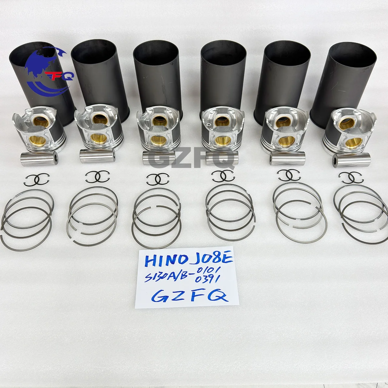 Запасные части двигателя HINO J08E J05E P11C H07C N04C E13C J08C W06E EF550, ремонтный комплект, комплект вкладышей для Hin